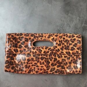 Hobo Leopard Clutch